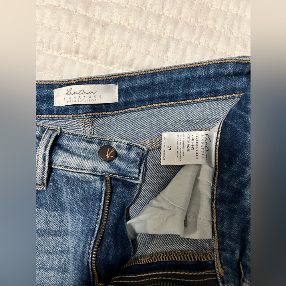 Buckle exclusive Kancan flare/bootcut jeans- long/tall inseam